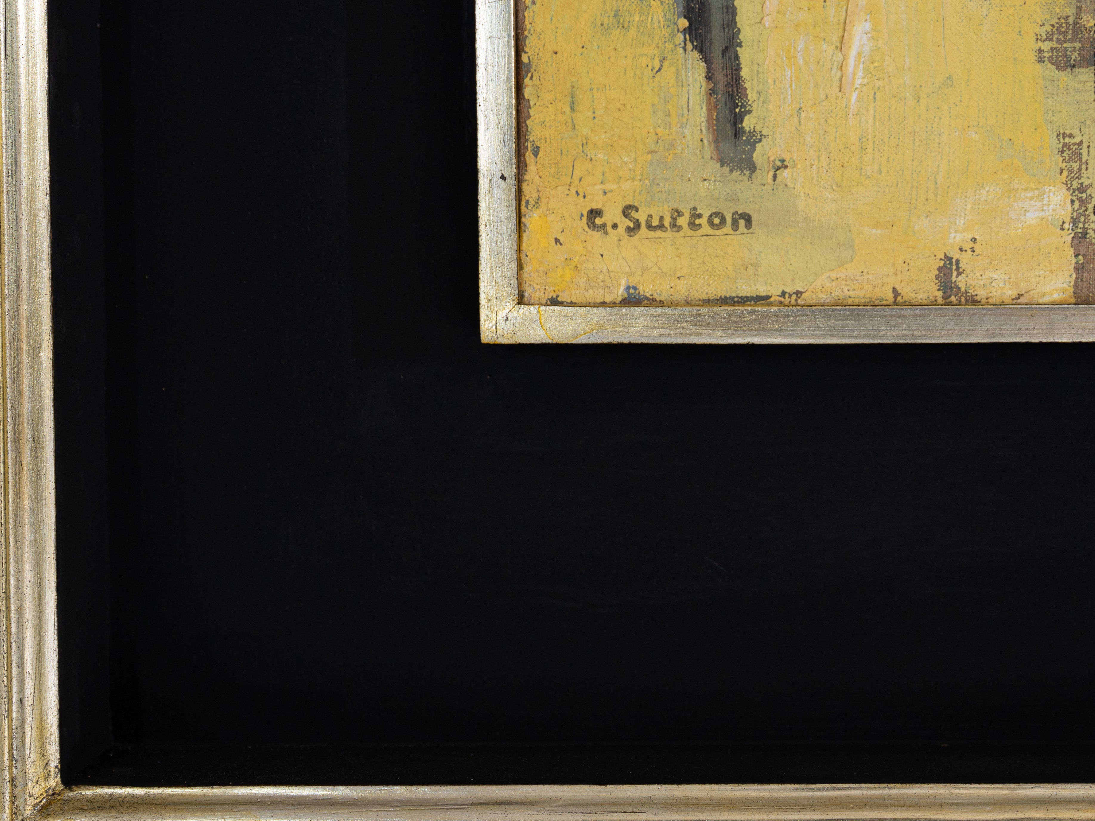 Gerda SUTTON (1923-2005), óleo sobre tela, assinado, Dim. aprox.: 81,5 x 116 cm