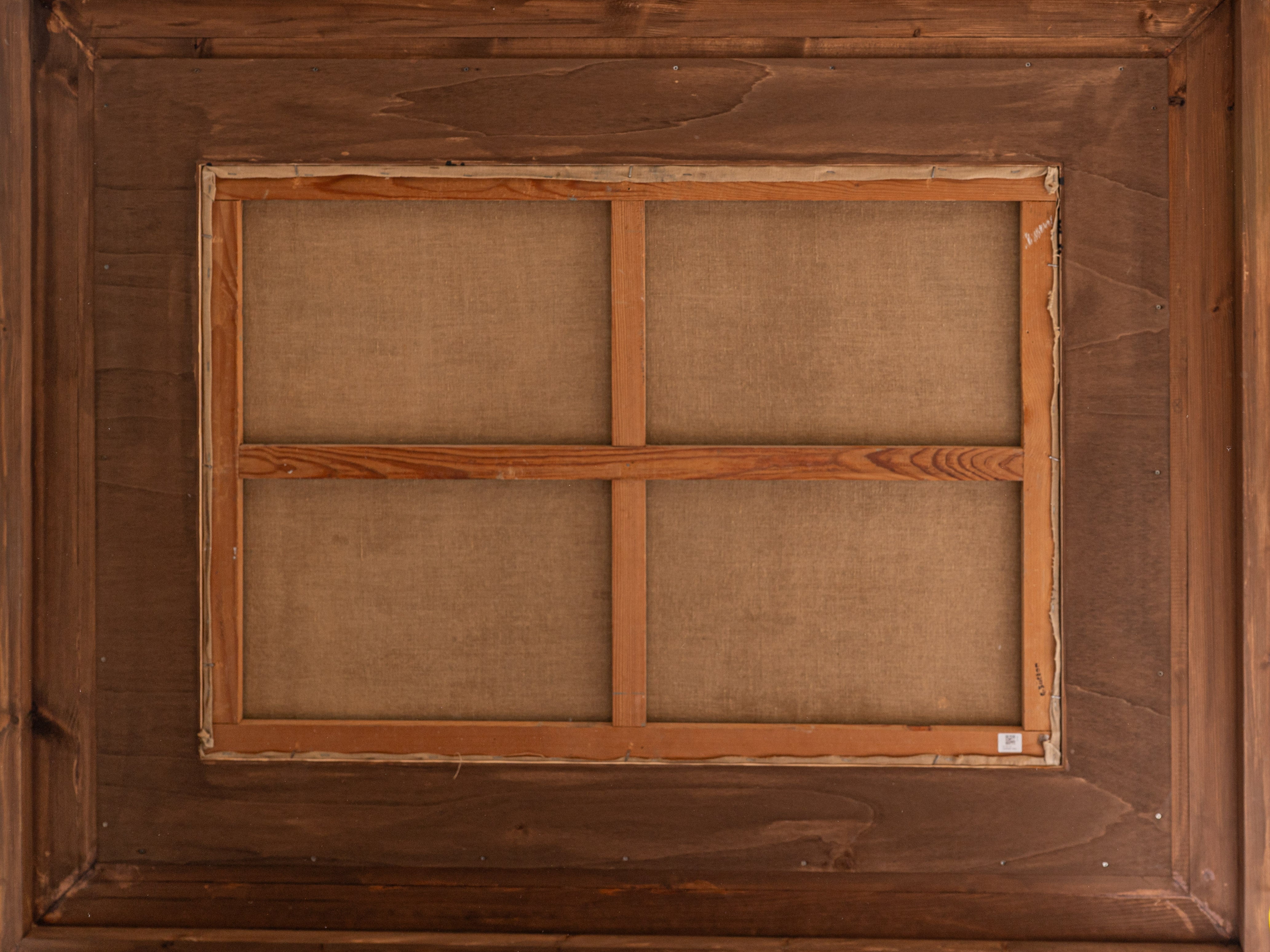 Gerda SUTTON (1923-2005), óleo sobre tela, assinado, Dim. aprox.: 81,5 x 116 cm