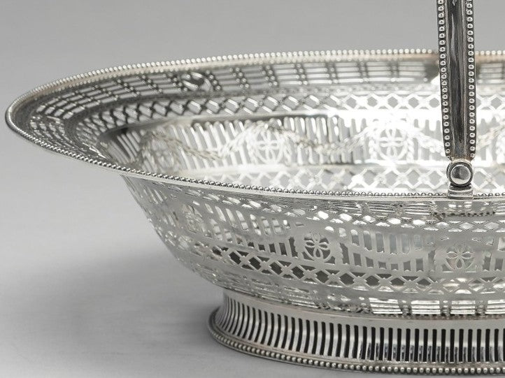 Cesto George III em prata, Londres, 1780